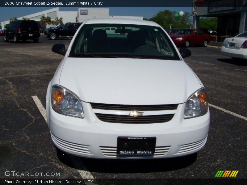 Summit White / Gray 2006 Chevrolet Cobalt LS Sedan