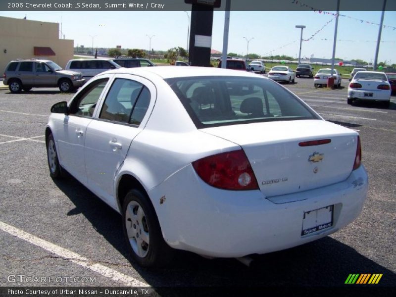 Summit White / Gray 2006 Chevrolet Cobalt LS Sedan