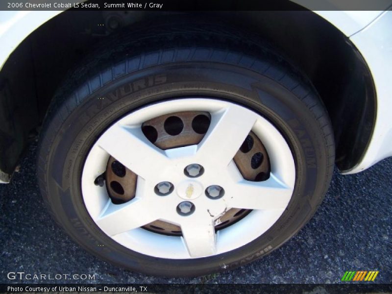 Summit White / Gray 2006 Chevrolet Cobalt LS Sedan