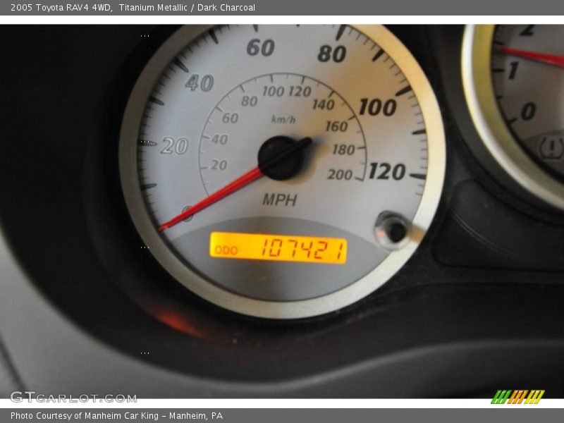 Titanium Metallic / Dark Charcoal 2005 Toyota RAV4 4WD