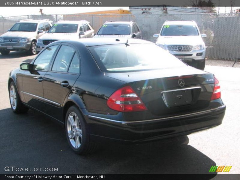 Black / Ash 2006 Mercedes-Benz E 350 4Matic Sedan