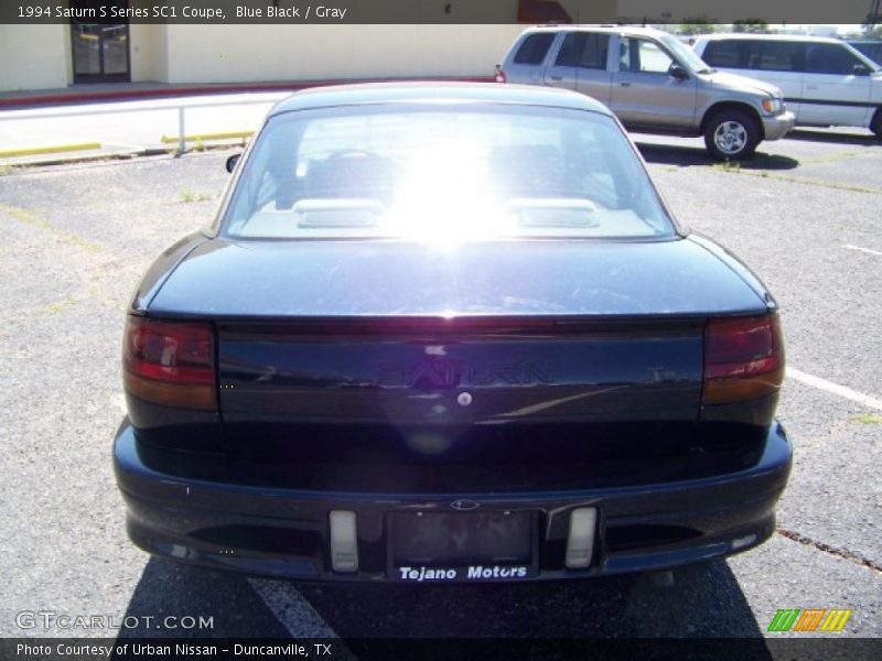 Blue Black / Gray 1994 Saturn S Series SC1 Coupe