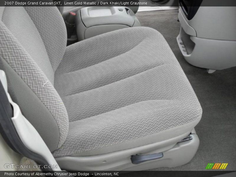 Linen Gold Metallic / Dark Khaki/Light Graystone 2007 Dodge Grand Caravan SXT