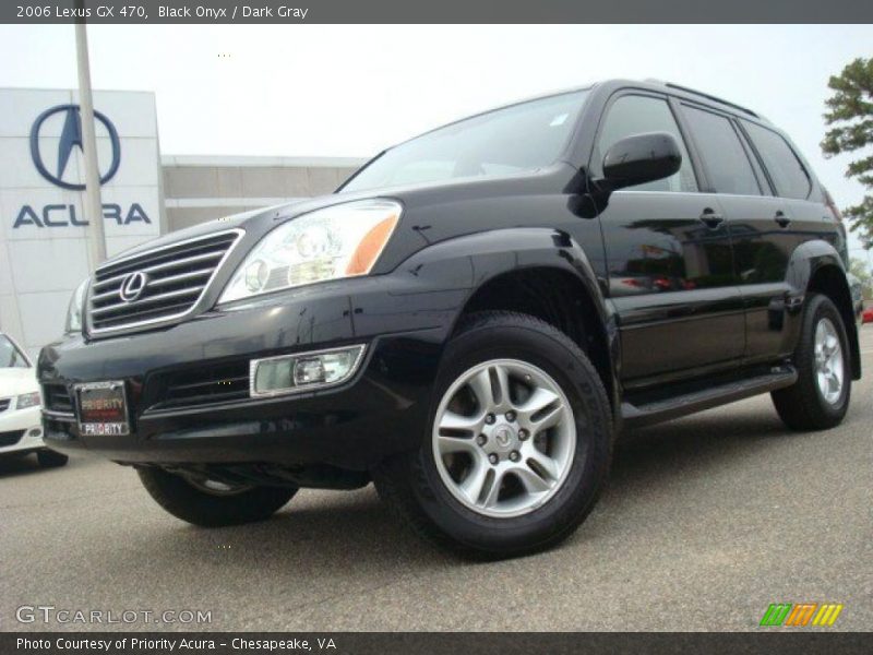 Black Onyx / Dark Gray 2006 Lexus GX 470