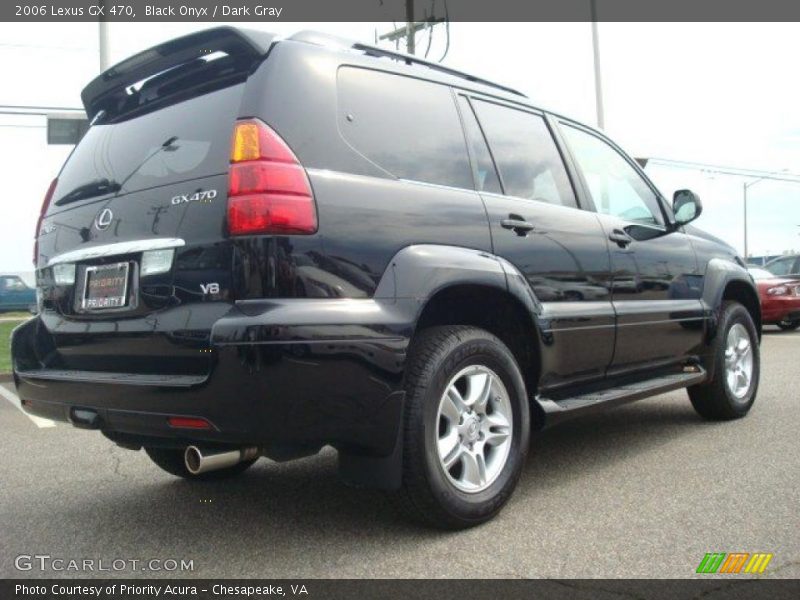 Black Onyx / Dark Gray 2006 Lexus GX 470