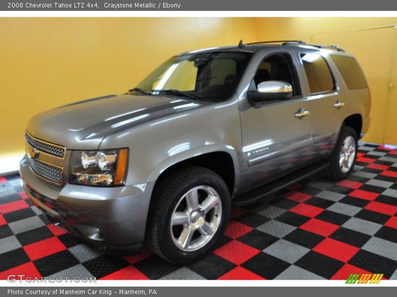 Graystone Metallic / Ebony 2008 Chevrolet Tahoe LTZ 4x4