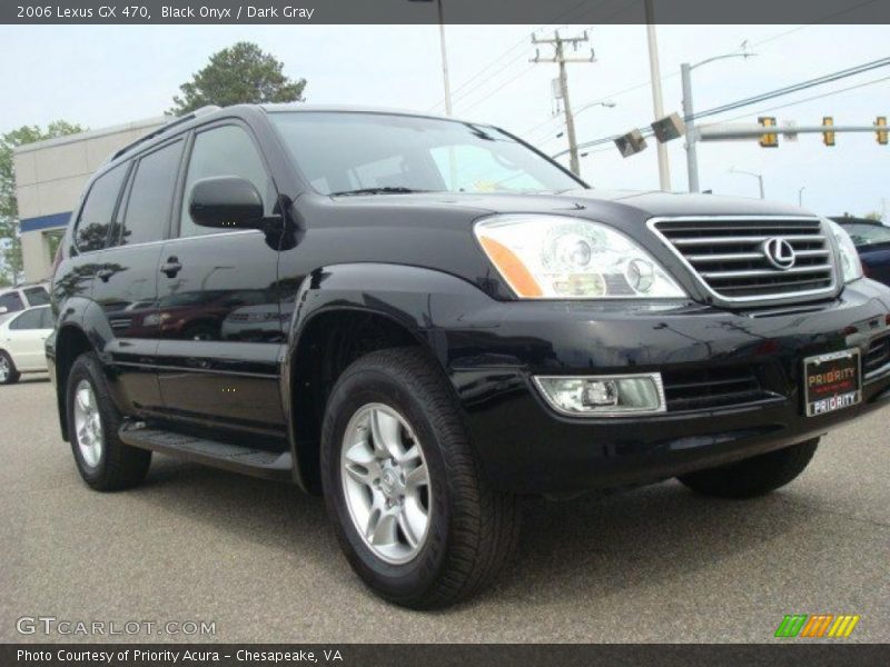 Black Onyx / Dark Gray 2006 Lexus GX 470