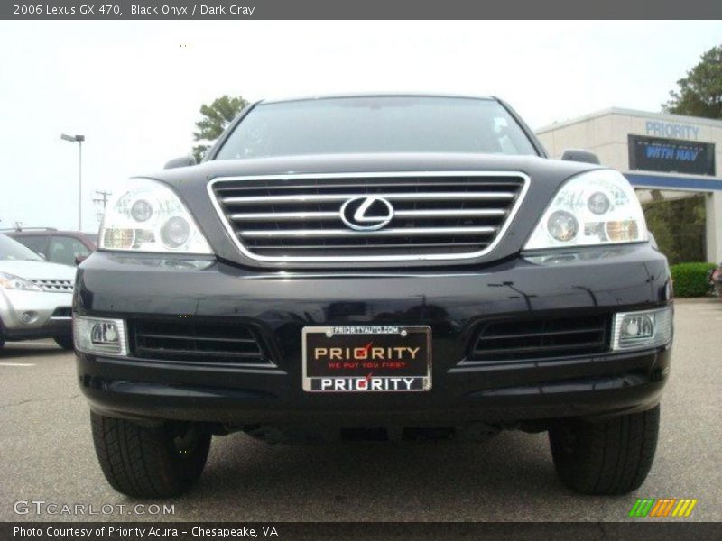 Black Onyx / Dark Gray 2006 Lexus GX 470