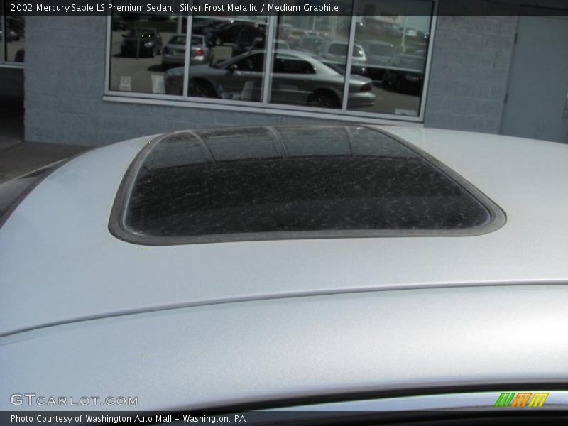 Silver Frost Metallic / Medium Graphite 2002 Mercury Sable LS Premium Sedan