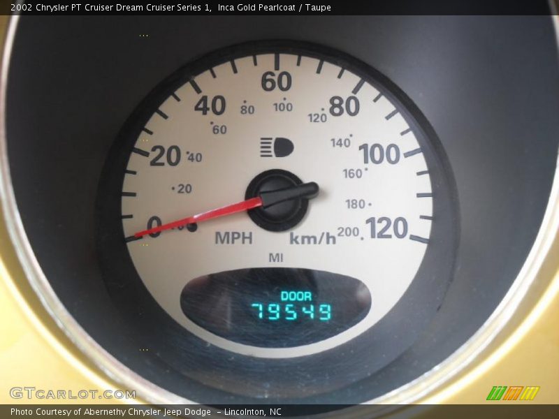 Inca Gold Pearlcoat / Taupe 2002 Chrysler PT Cruiser Dream Cruiser Series 1