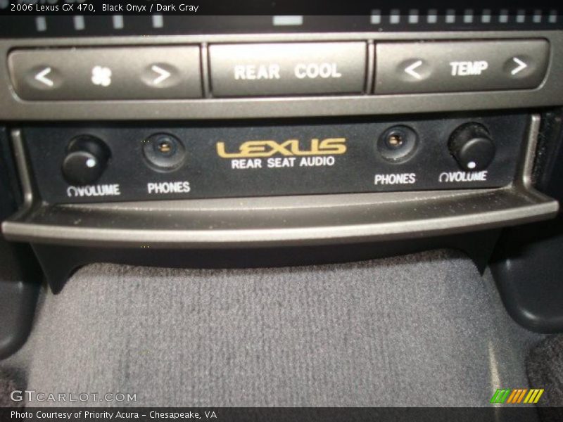 Black Onyx / Dark Gray 2006 Lexus GX 470