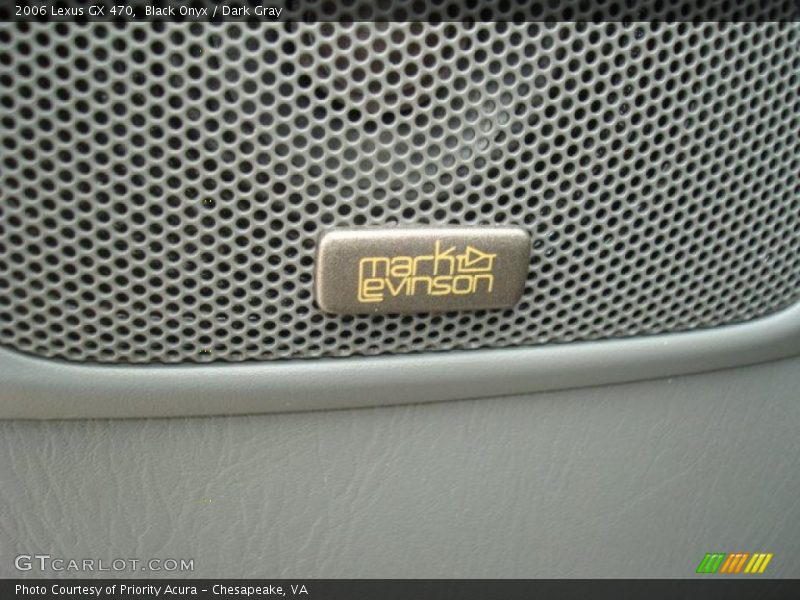 Black Onyx / Dark Gray 2006 Lexus GX 470