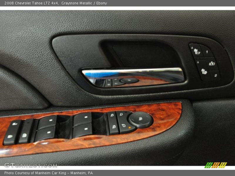 Graystone Metallic / Ebony 2008 Chevrolet Tahoe LTZ 4x4