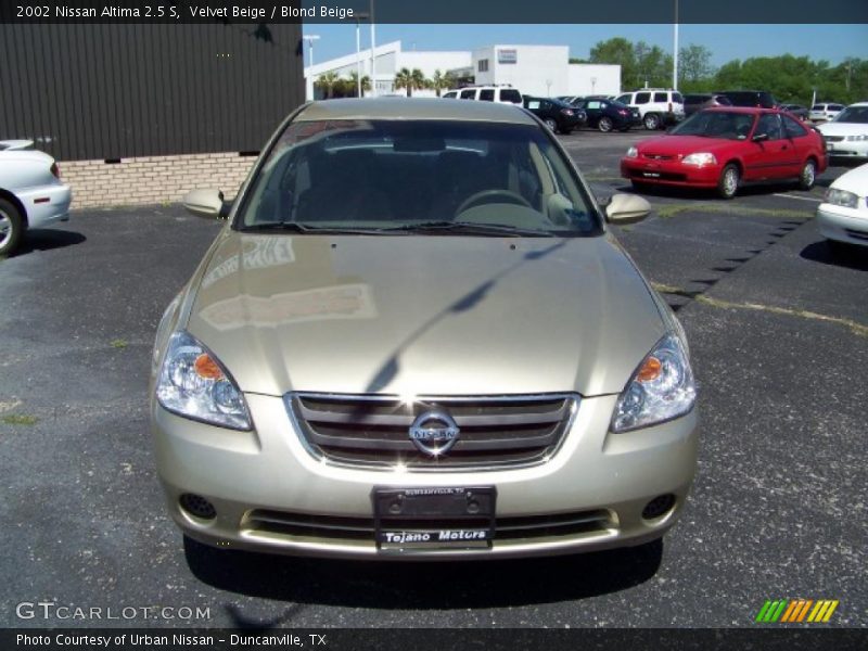 Velvet Beige / Blond Beige 2002 Nissan Altima 2.5 S