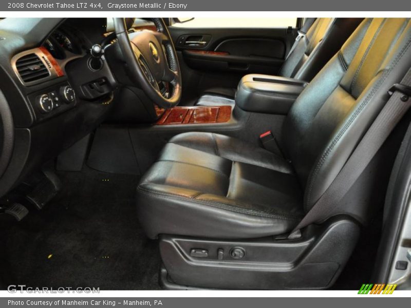 Graystone Metallic / Ebony 2008 Chevrolet Tahoe LTZ 4x4
