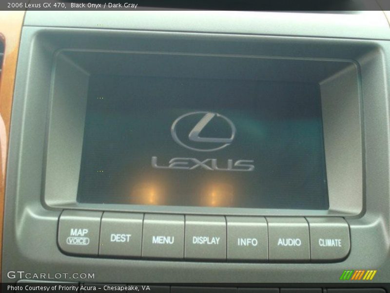 Black Onyx / Dark Gray 2006 Lexus GX 470