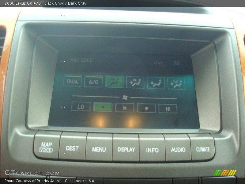 Black Onyx / Dark Gray 2006 Lexus GX 470