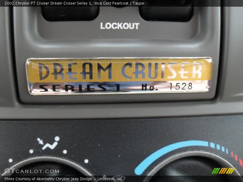 Inca Gold Pearlcoat / Taupe 2002 Chrysler PT Cruiser Dream Cruiser Series 1