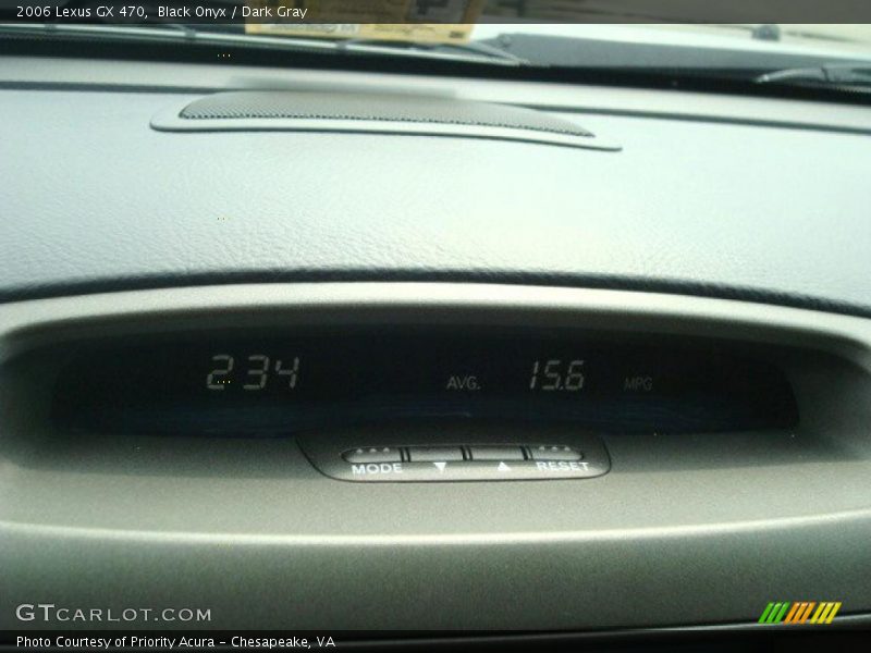 Black Onyx / Dark Gray 2006 Lexus GX 470