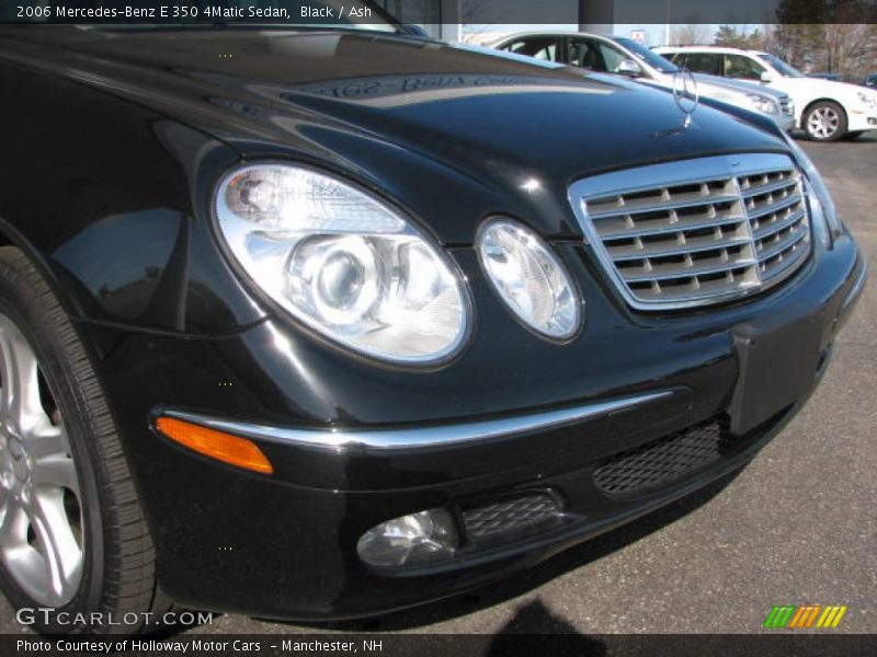 Black / Ash 2006 Mercedes-Benz E 350 4Matic Sedan