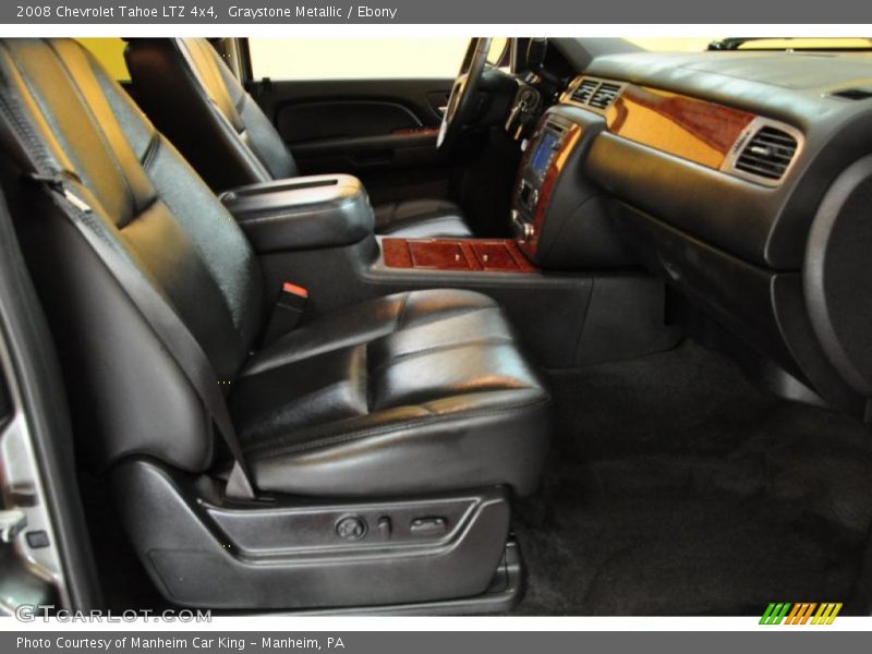 Graystone Metallic / Ebony 2008 Chevrolet Tahoe LTZ 4x4