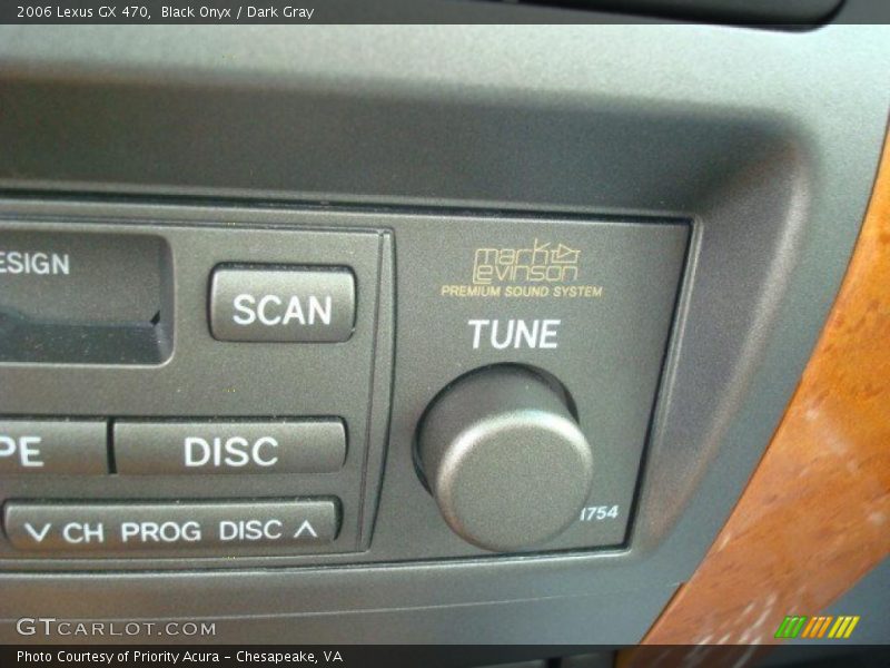 Black Onyx / Dark Gray 2006 Lexus GX 470
