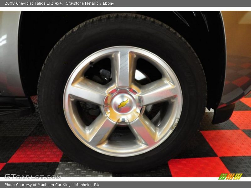 Graystone Metallic / Ebony 2008 Chevrolet Tahoe LTZ 4x4
