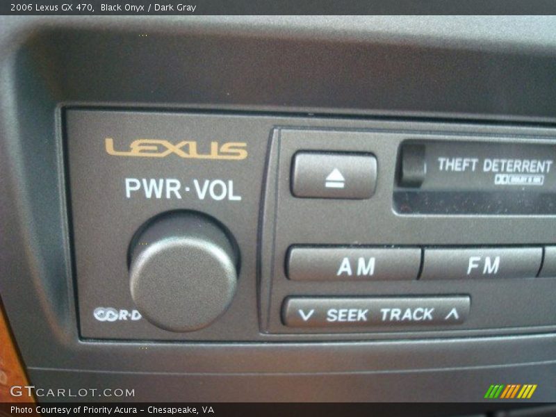Black Onyx / Dark Gray 2006 Lexus GX 470