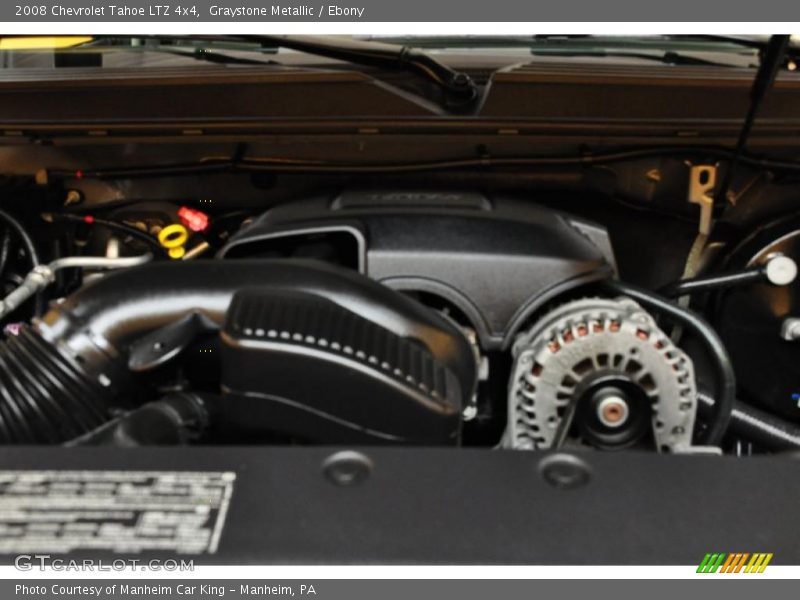 Graystone Metallic / Ebony 2008 Chevrolet Tahoe LTZ 4x4