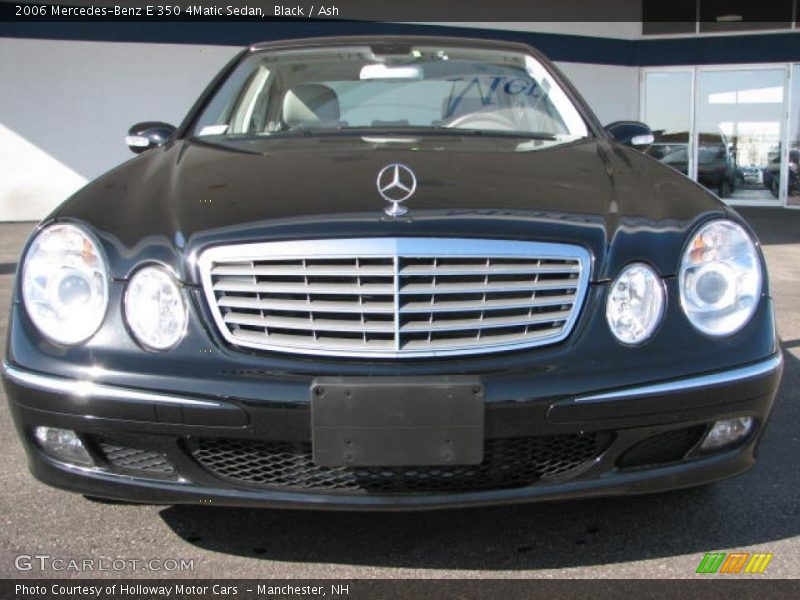 Black / Ash 2006 Mercedes-Benz E 350 4Matic Sedan