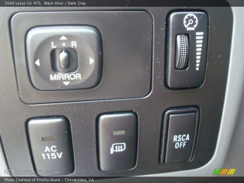 Black Onyx / Dark Gray 2006 Lexus GX 470