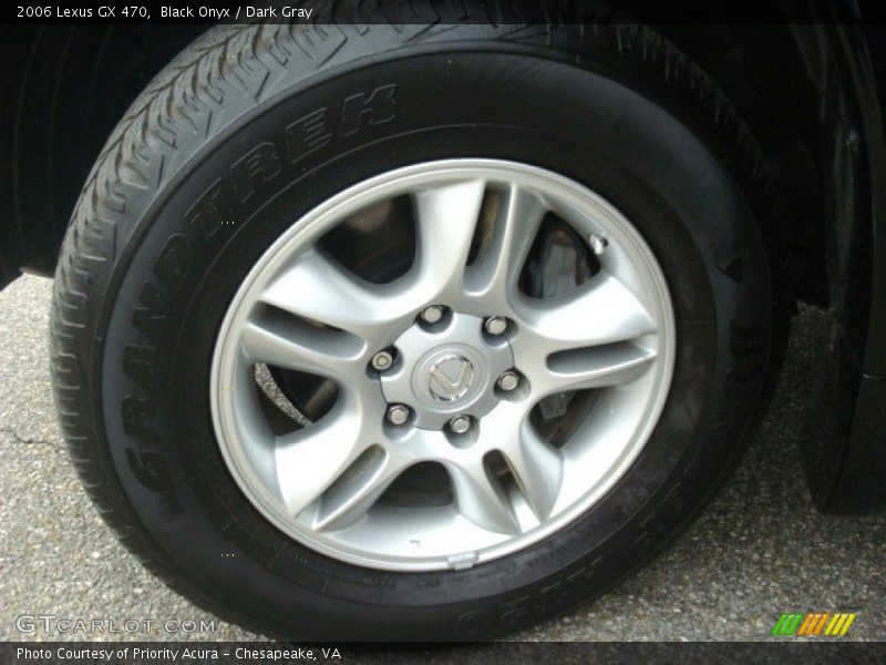 Black Onyx / Dark Gray 2006 Lexus GX 470