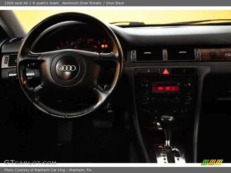 Aluminum Silver Metallic / Onyx Black 1999 Audi A6 2.8 quattro Avant