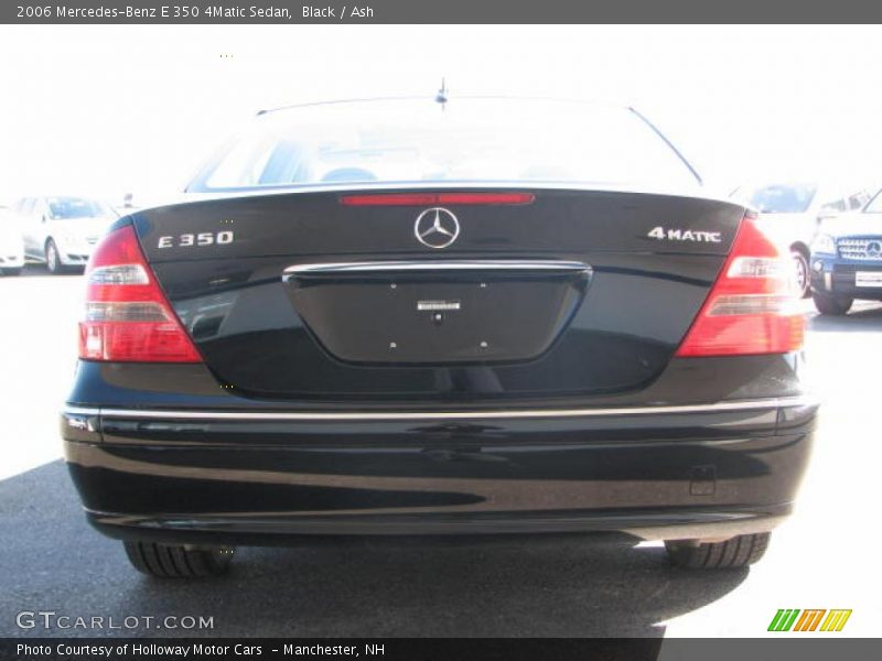 Black / Ash 2006 Mercedes-Benz E 350 4Matic Sedan