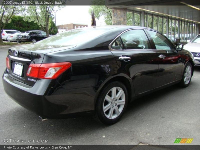 Black Onyx / Black 2007 Lexus ES 350