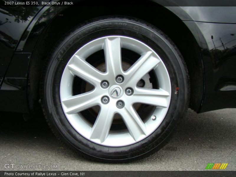 Black Onyx / Black 2007 Lexus ES 350