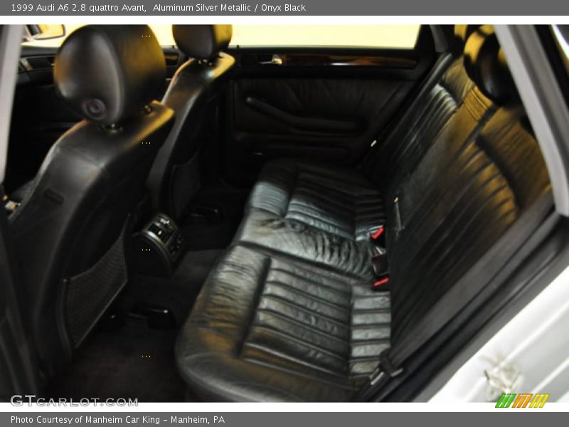 Aluminum Silver Metallic / Onyx Black 1999 Audi A6 2.8 quattro Avant