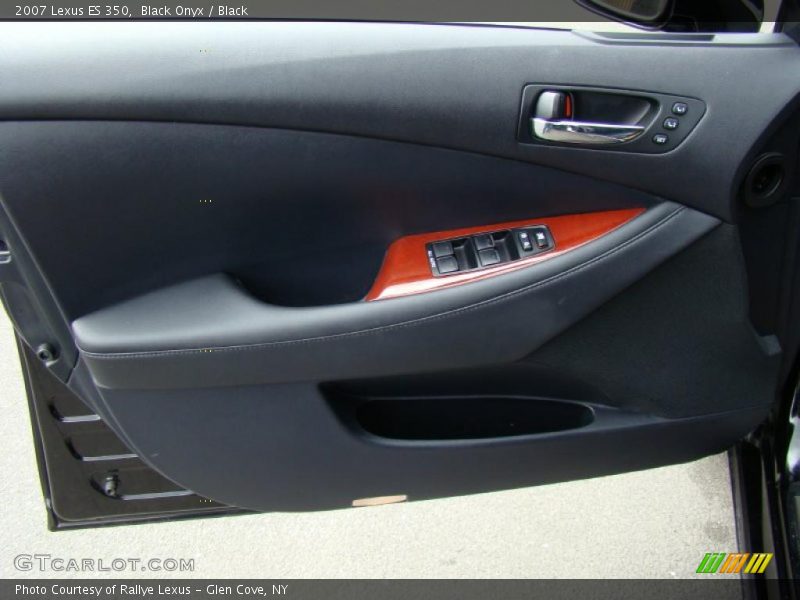 Black Onyx / Black 2007 Lexus ES 350