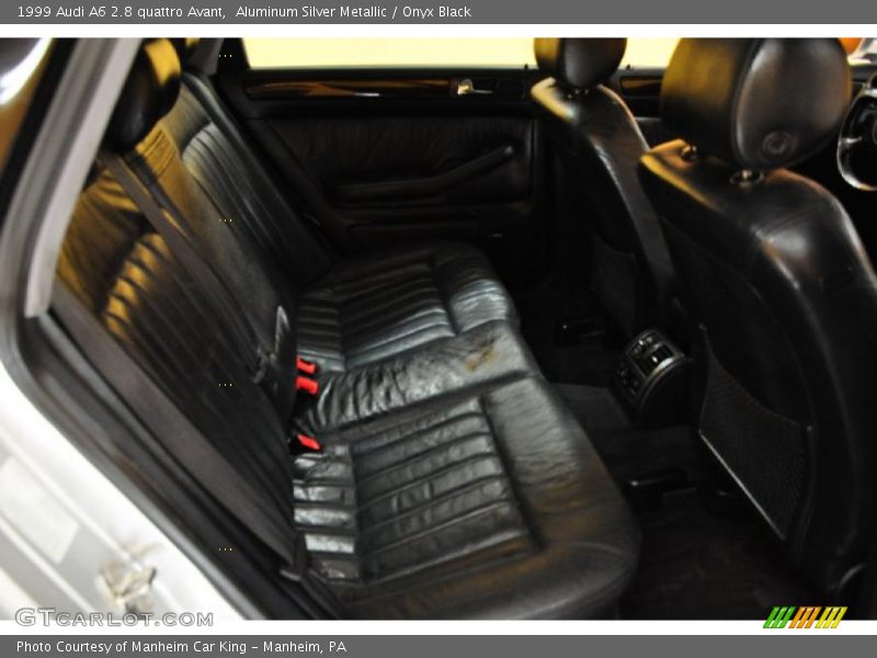 Aluminum Silver Metallic / Onyx Black 1999 Audi A6 2.8 quattro Avant