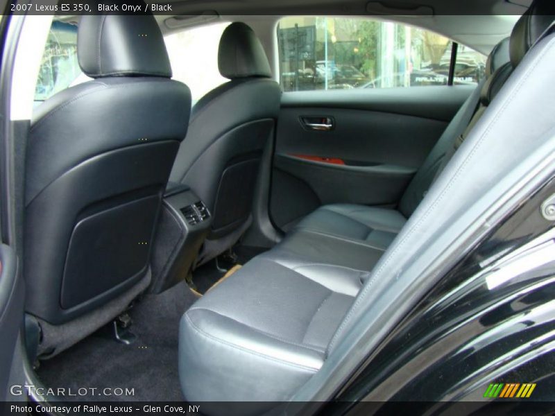 Black Onyx / Black 2007 Lexus ES 350