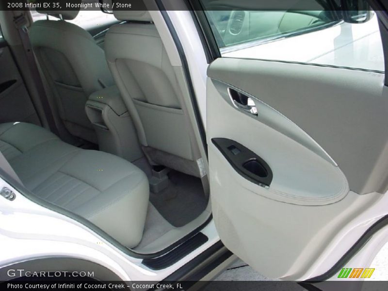 Moonlight White / Stone 2008 Infiniti EX 35