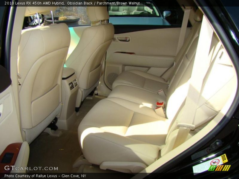 Obsidian Black / Parchment/Brown Walnut 2010 Lexus RX 450h AWD Hybrid