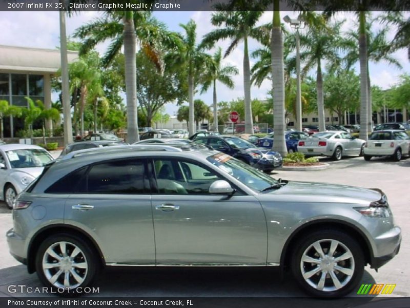 Diamond Graphite Metallic / Graphite 2007 Infiniti FX 35