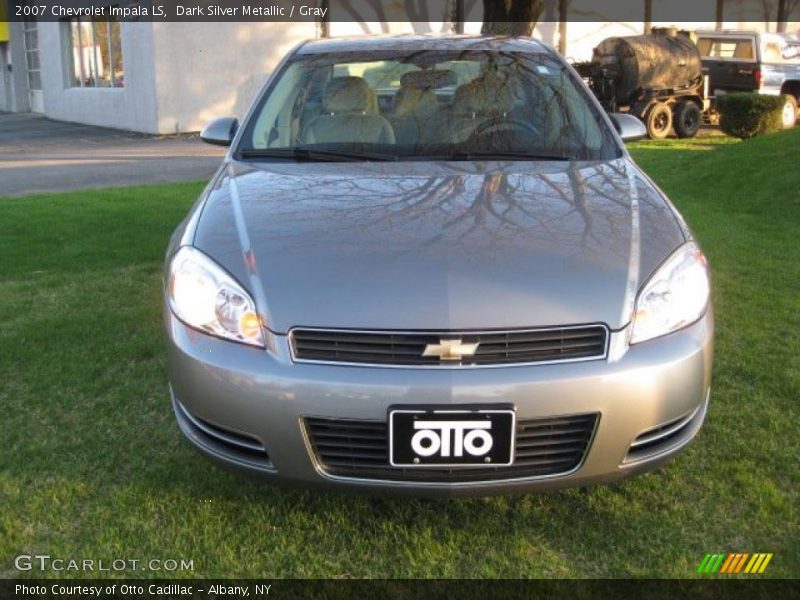 Dark Silver Metallic / Gray 2007 Chevrolet Impala LS