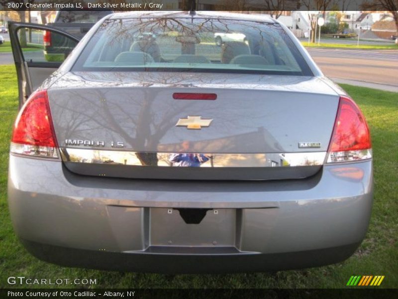 Dark Silver Metallic / Gray 2007 Chevrolet Impala LS