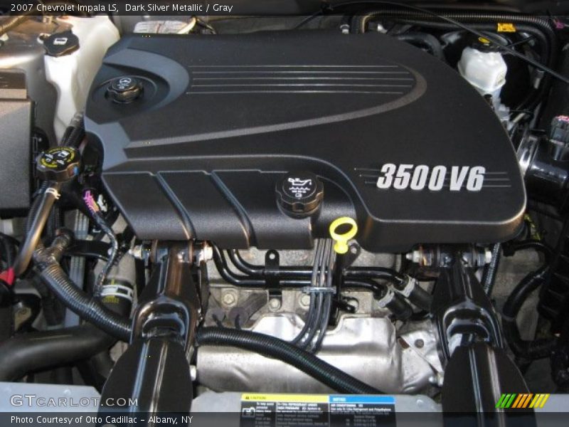 Dark Silver Metallic / Gray 2007 Chevrolet Impala LS
