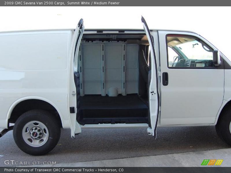 Summit White / Medium Pewter 2009 GMC Savana Van 2500 Cargo