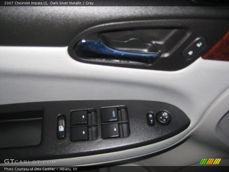 Dark Silver Metallic / Gray 2007 Chevrolet Impala LS