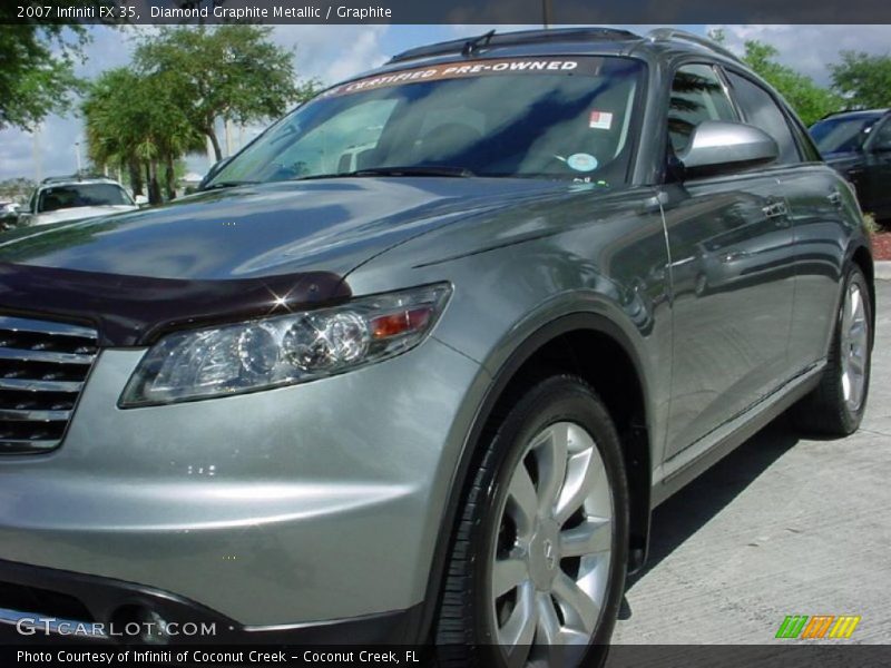 Diamond Graphite Metallic / Graphite 2007 Infiniti FX 35