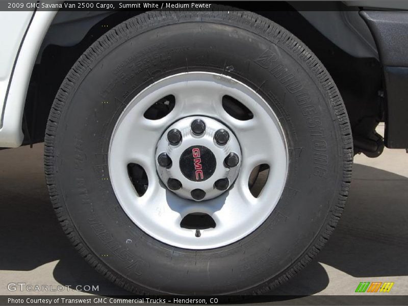 Summit White / Medium Pewter 2009 GMC Savana Van 2500 Cargo